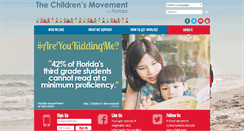 Desktop Screenshot of childrensmovementflorida.org